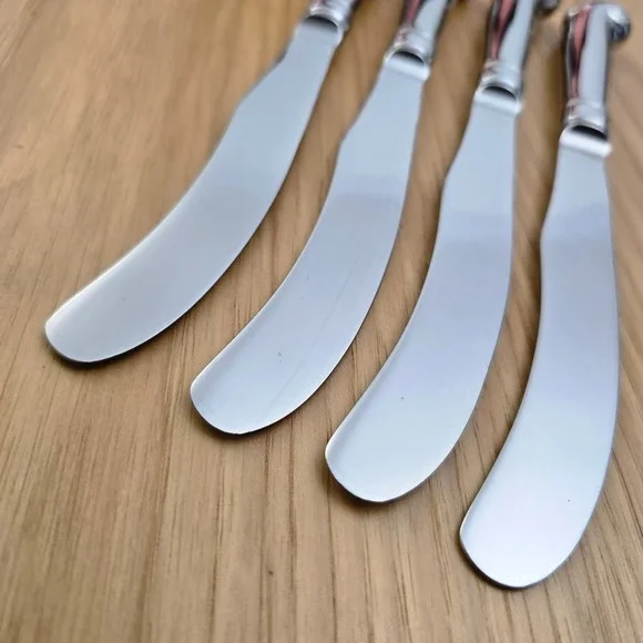 Kirk Stieff WILLIAMSBURG ROYAL SHELL Old French Pistol Dinner Knife SS China - Picture 7 of 9